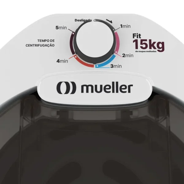 Centrífuga de Roupas Mueller Fit 15Kg Branca 220V - Image 4