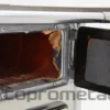 Fogão a lenha inox Oeste n° 1 com saída da fumaça no lado esquerdo - Image 5