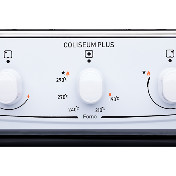Fogão 4 Bocas Branco com Mesa Inox Atlas Coliseum Plus - Image 7