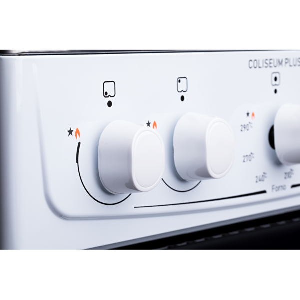 Fogão 4 Bocas Branco com Mesa Inox Atlas Coliseum Plus - Image 6