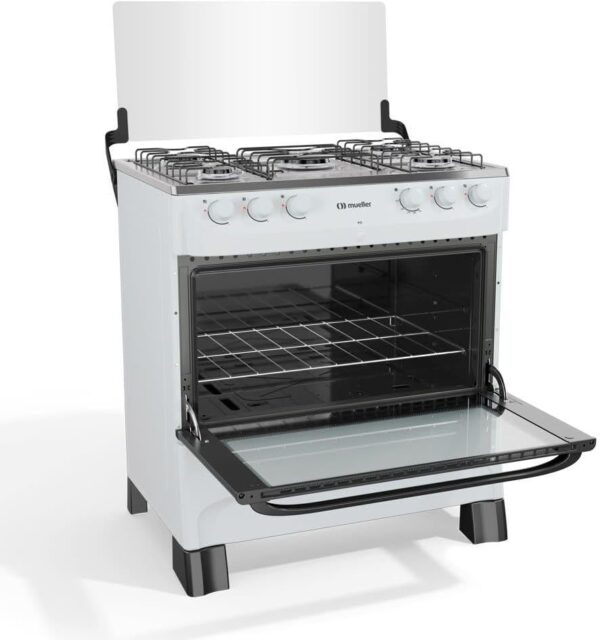 Fogão Mueller 5 bocas Branco com acendimento automático Mfi5bb - Image 3