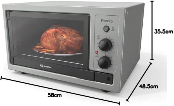 Forno Elétrico de bancada Mueller Fratello Titânio 44 Litros (220) - Image 2
