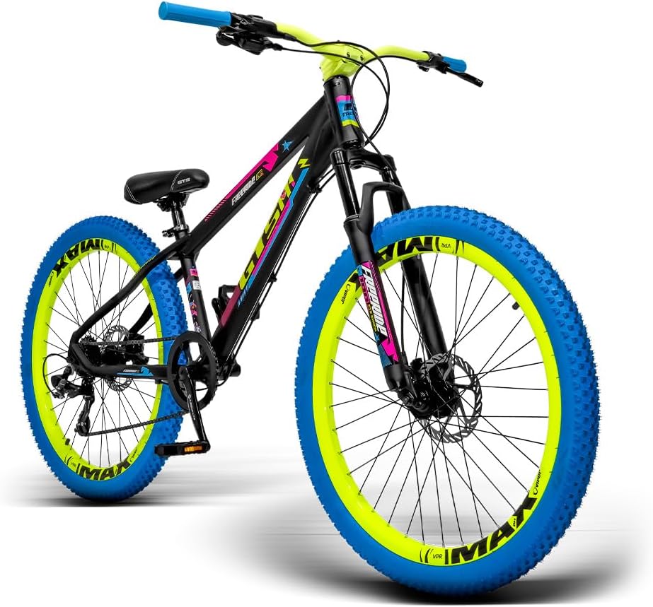 Bicicleta Freeride GTS Aro 26 Freio Hidráulico 7 Marchas
